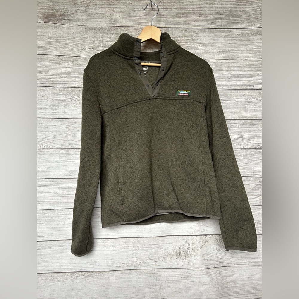 Mens LL Bean pullover Fleece